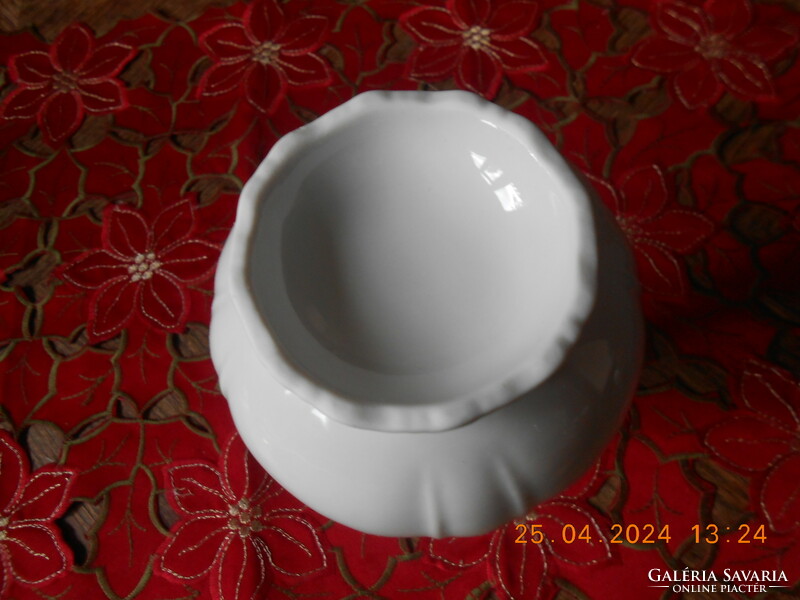 Zsolnay porcelain white vase