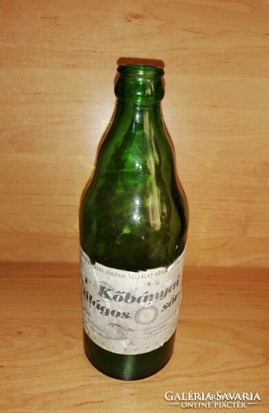 Old quarry light beer glass bottle (30/d)