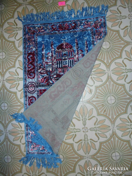 Retro plush wall protector, tapestry, fringed tapestry, wall decoration, prayer rug