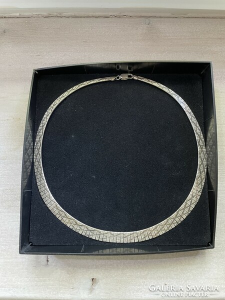 Cleopatra silver necklaces