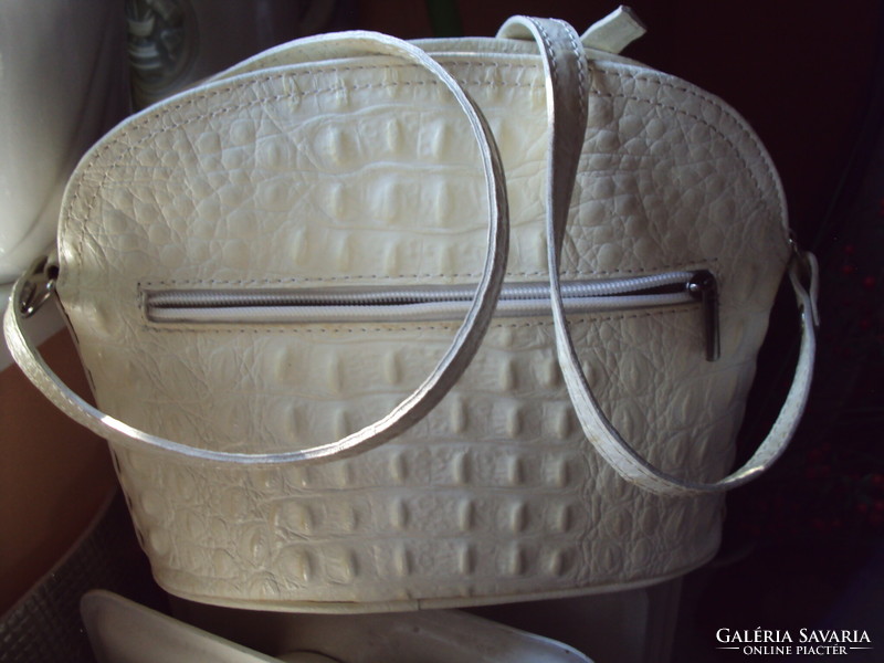 Bag genuine leather side bag - shoulder bag, brand Pelle