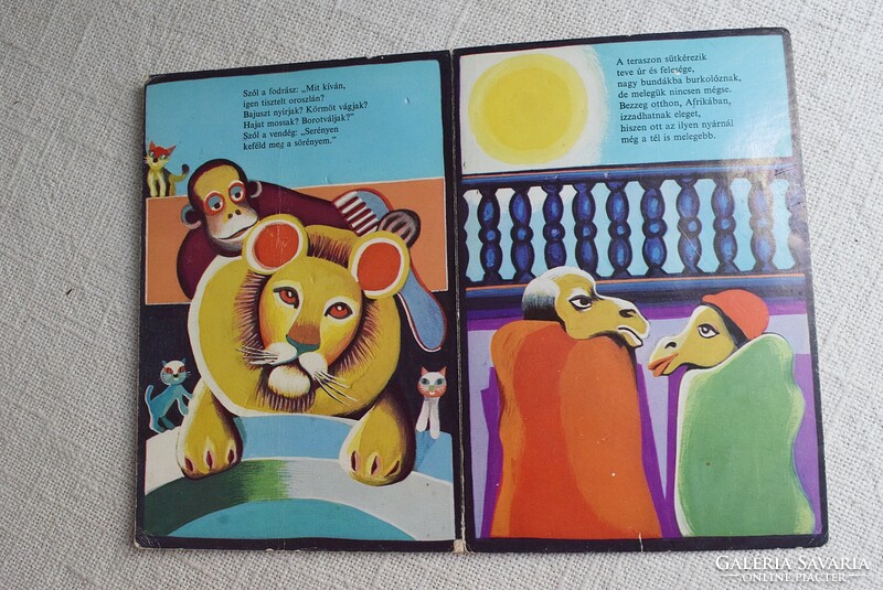 Animal Hotel storybook, éva sebok, móra 1959
