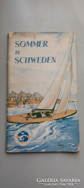 Német nyelvű útikalauz Svédországról (1929)