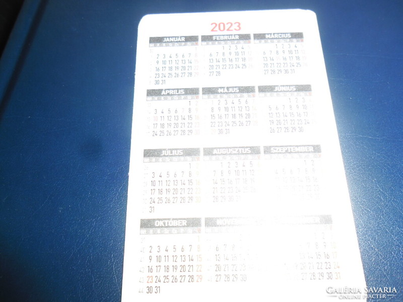 Card calendar