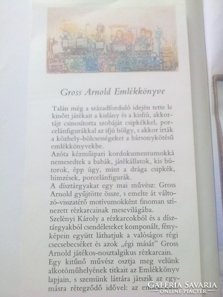 Gross Arnold : Soproni házak, 1961- ből,+ ajándék :Gross A.emlékkönyv