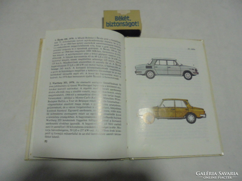 Kolibri könyvek: Autók - 1979