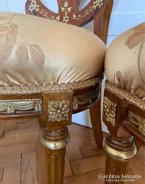 Barokk-Empire stílusú székek