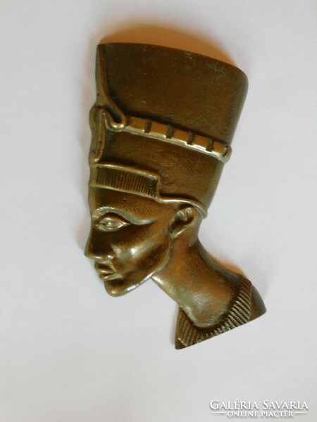 Copper wall decoration - Egyptian pharaoh's head