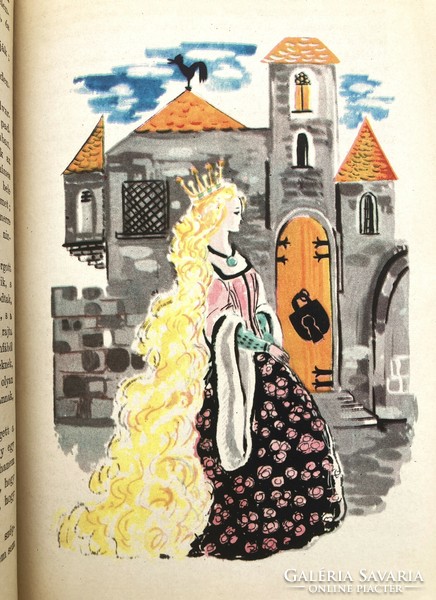 The Raven King and other tales, 1955 - rare, first edition storybook with drawings by Plowing Red
