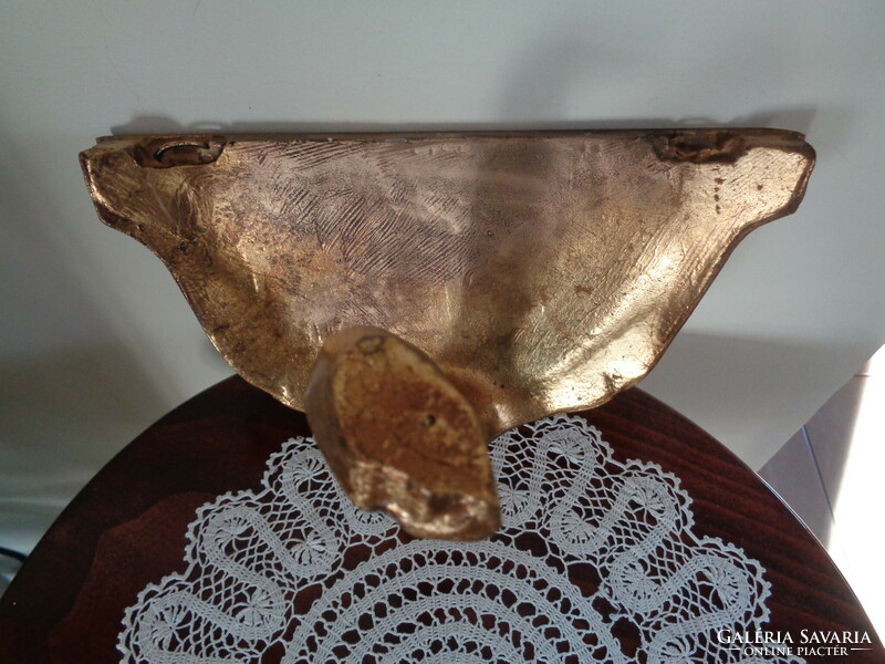 Old gilded wall bracket