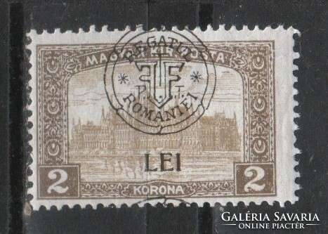 Megszállási bélyegek 0006 Kolozsvári felülnyomás MPIK 31  postatiszta