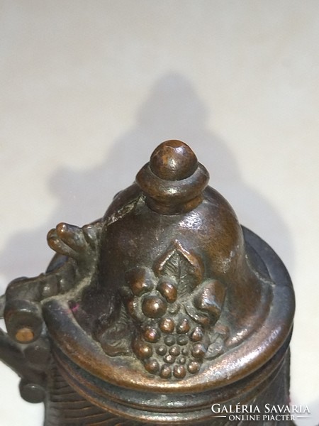 Beautiful old small cup jug chalice spout