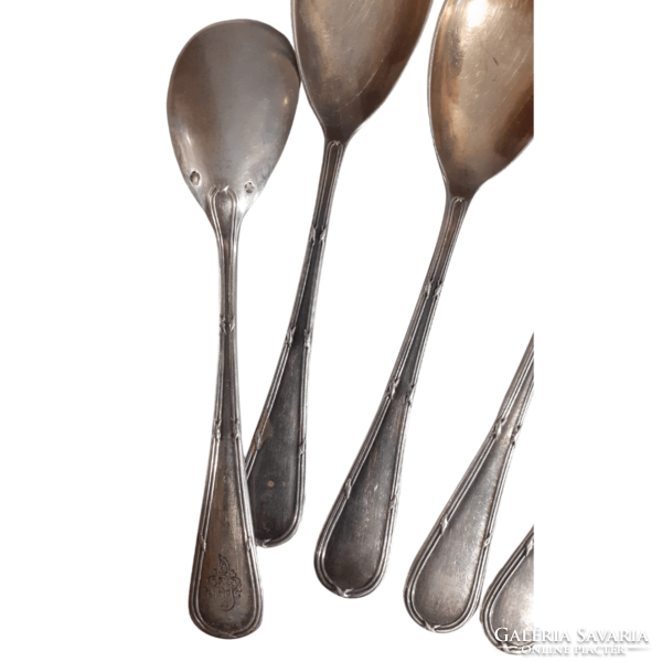 Set of silver spoons (6 pcs) ez0416