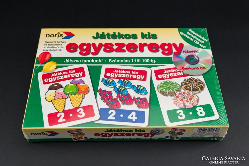 Playful, educational and developmental board game for children -noris- new.