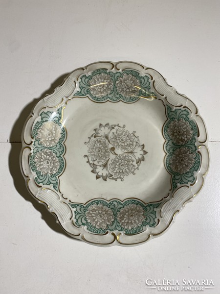 Antique 1920s Germany porcelain plate Waldershof Bavaria. 32 Cm. 4833