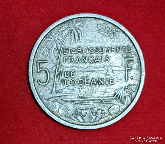 Oceania 5 francs 1965 (2022)