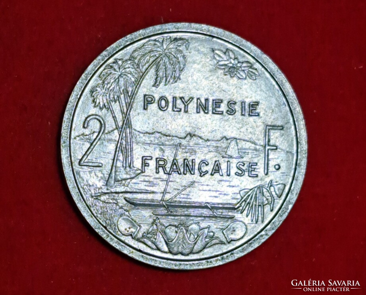 FRANCIA POLINÉZIA 2 FRANK 1965 (2023)