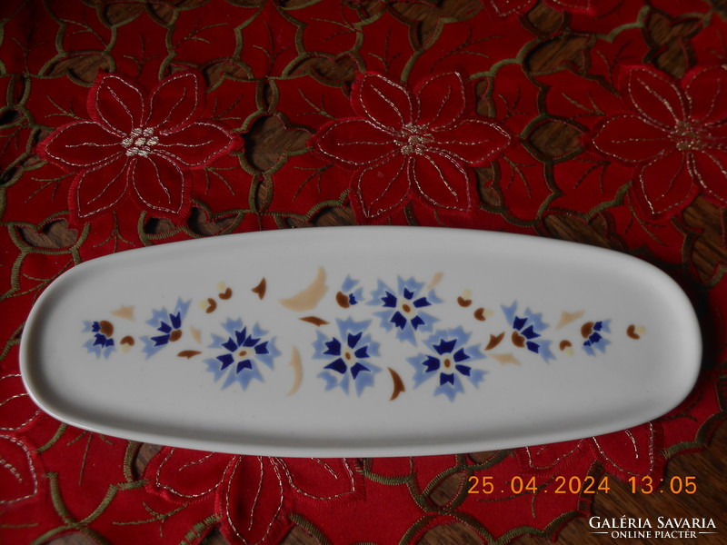 Zsolnay bowl with cornflower pattern