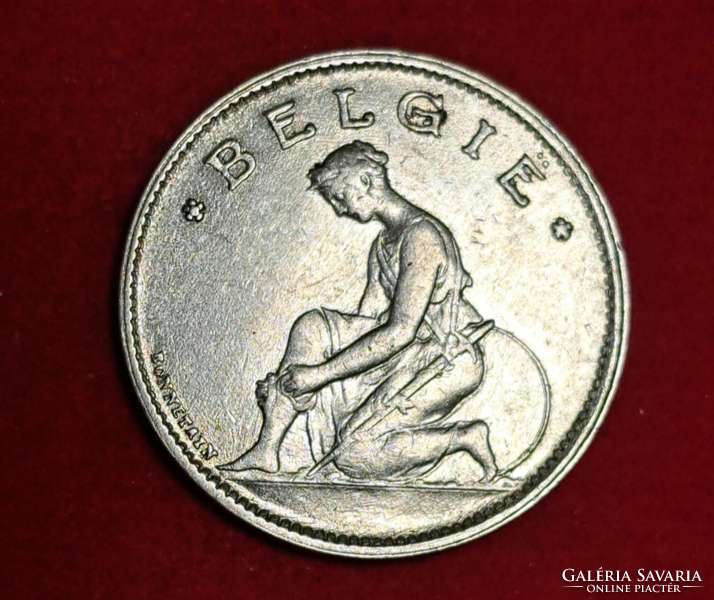 1929. Belgium 1 frank (III. Leopold király (1934 - 1947) (2032)