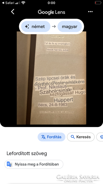 Hugo huppert: landauf, landab. Gedichte aus dreissig jahren. Dedicated to Miklós Szabolcsi, 1st Edition