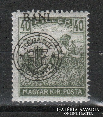 Megszállási bélyegek 0002 Kolozsvári felülnyomás MPIK 26  postatiszta