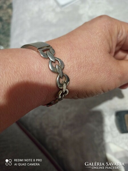 Old unisex silver bracelet/ unisex