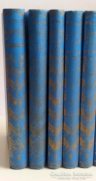 The works of H.G. Wells, 18 volumes