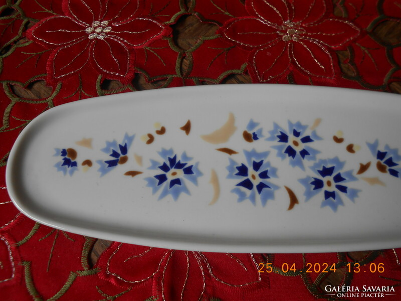 Zsolnay bowl with cornflower pattern