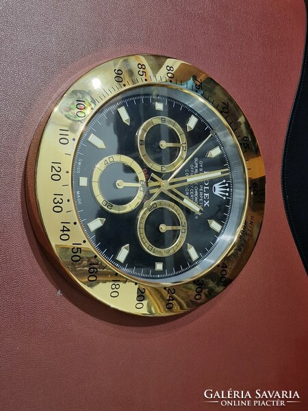 Wall clock (rolex style - daytona)