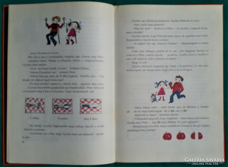 Ágnes V. Binét: Gyurka learns to count - graphics: zzoldos vera > children's and youth literature
