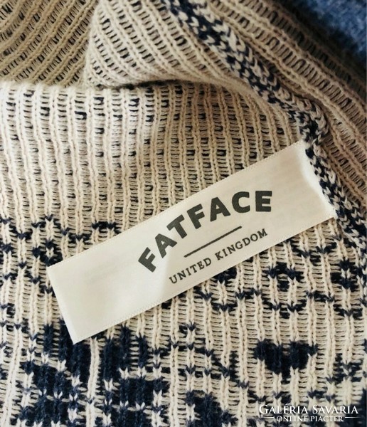Fat Face 40-es pamut ruha norvég mintával