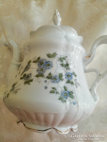 Antique teapot is beautiful