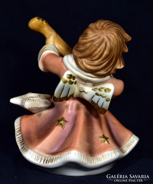 Guitarist angel ... Christmas goebel porcelain figure