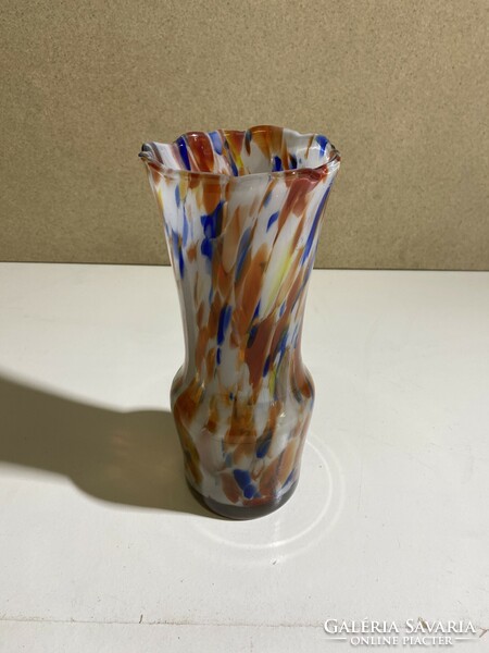 Murano glass vase, height 25 cm, flawless work, 4853