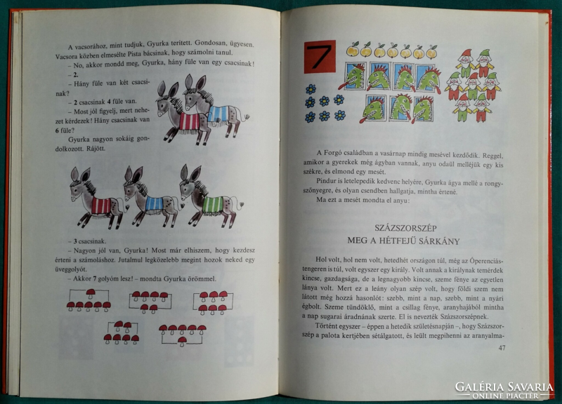 Ágnes V. Binét: Gyurka learns to count - graphics: zzoldos vera > children's and youth literature