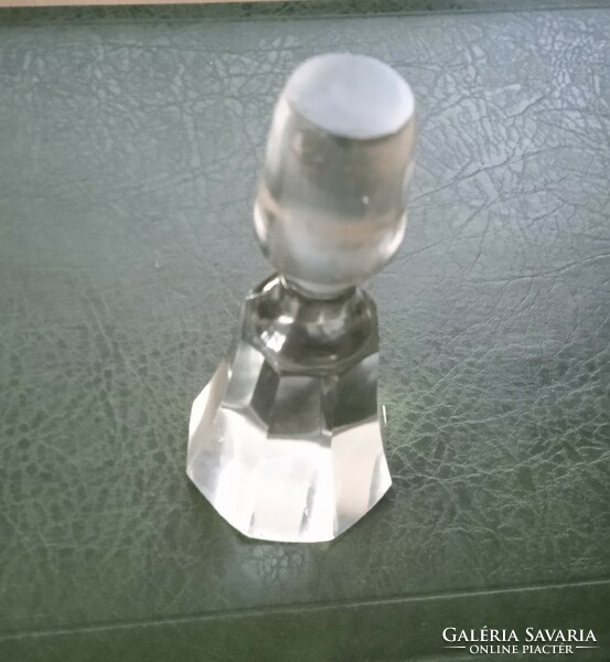 Antik üvegdugó öntött üveg csiszolt üvegdugó