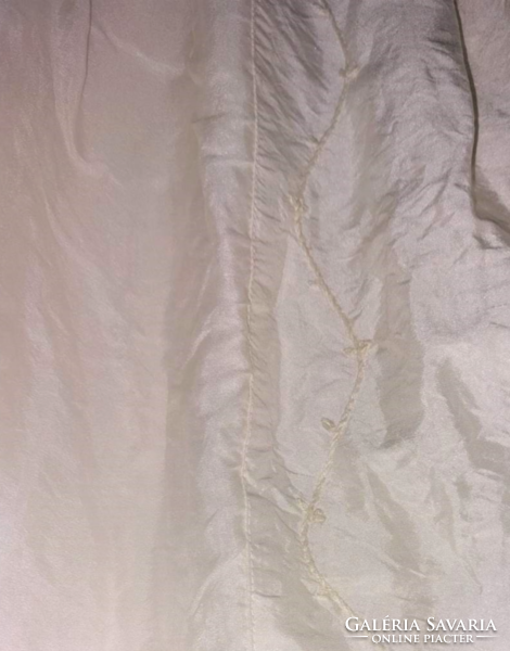 Babaruha régi babára/ Keresztelő ruha, főkötővel / 100% selyem anyagból