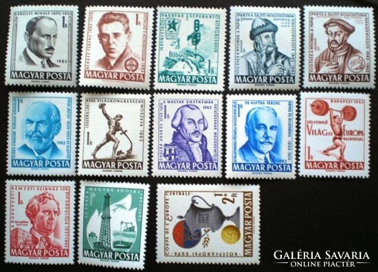S1922-34 / 1962 anniversaries - events i. Postage stamp