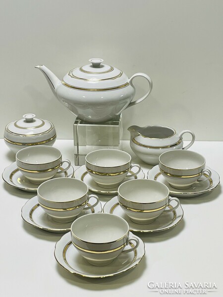 Czechoslovakian elegant tea set