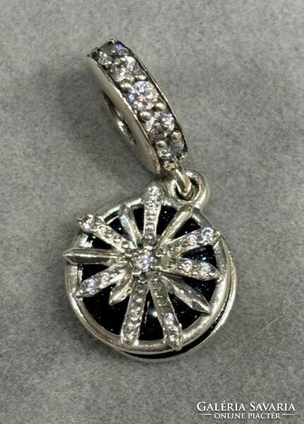 Pandora dazzling wish pendant silver charm