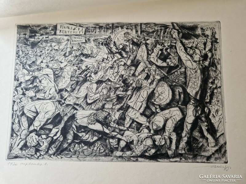 Etching by Gyula Hincz1