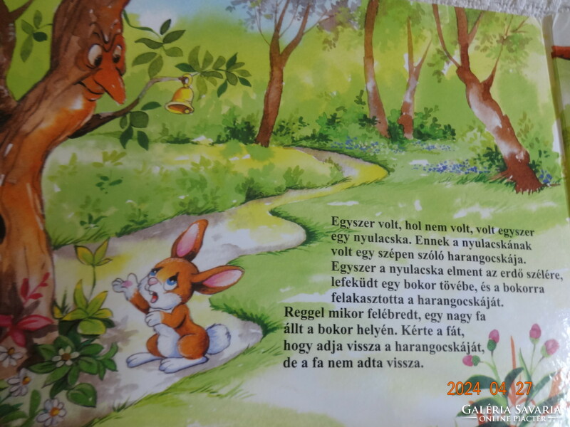 The bell of the bunny - a hardcover storybook with drawings by Zsuzsa Radvány