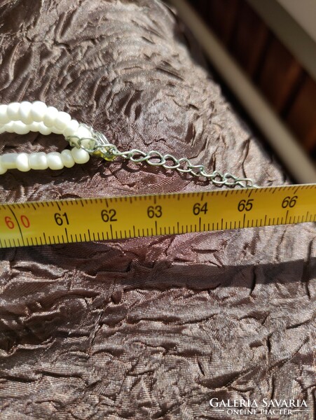Eredeti kagyló és csont utánzat retro bizsu nyaklánc csomag