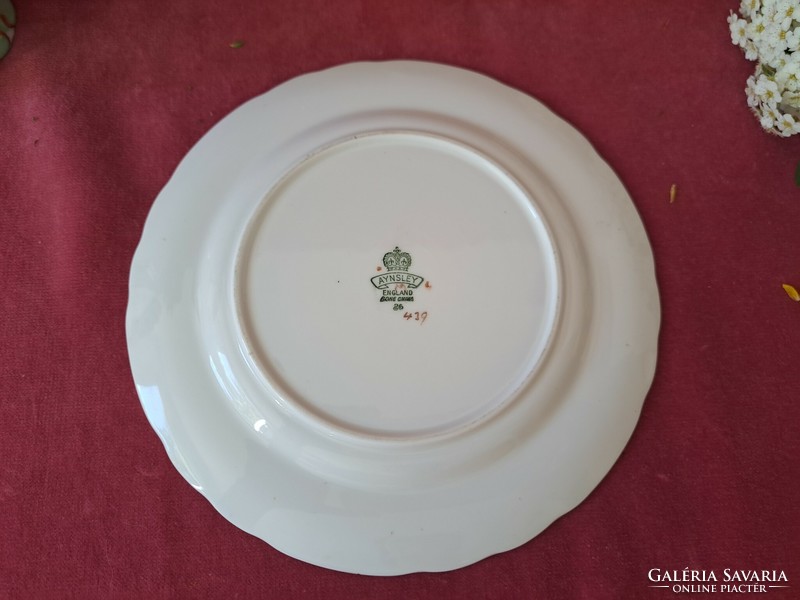 Aynsley orchard gold cake plate