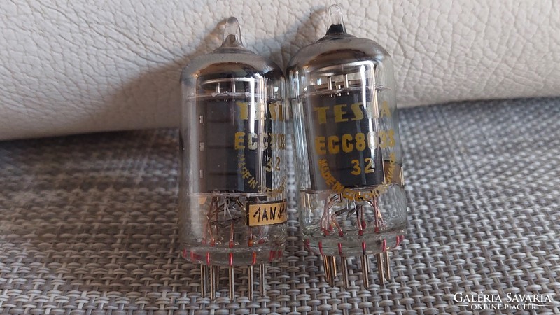 TESLA ECC803S elektroncső pár gyűjteményből (14)