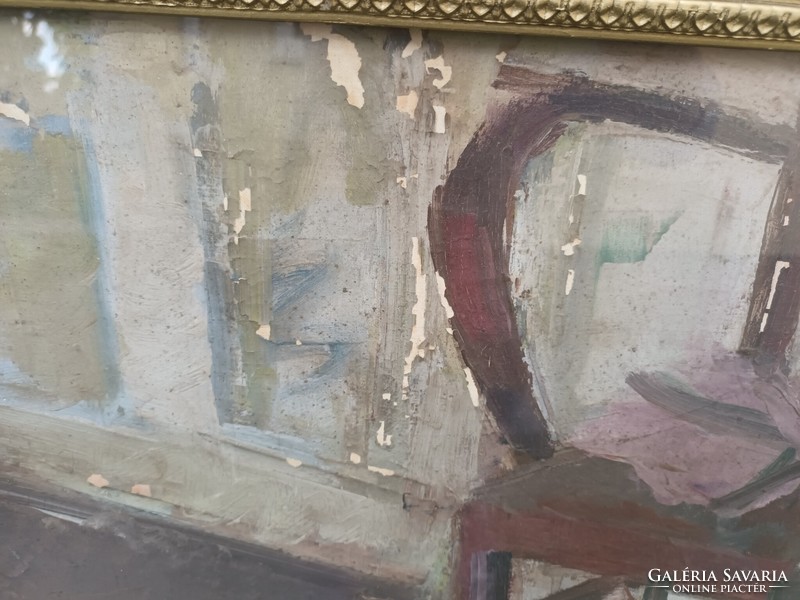 Hatalmas Korai Doór Ferenc Festmény