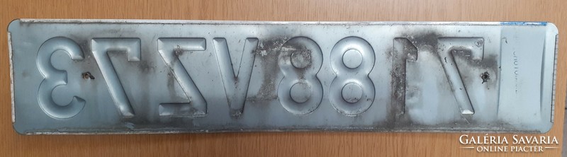 French license plate number plate 7188 vz73 France 2.