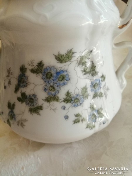 Antique teapot is beautiful