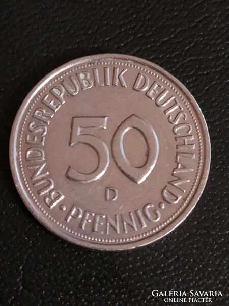 50 Pfennig 1990 d - Germany