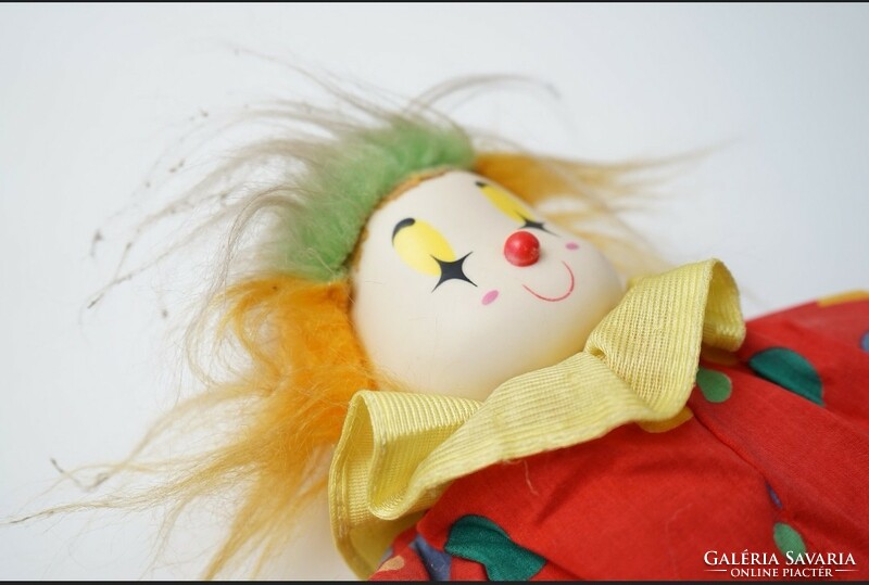 Retro clown toy doll / old